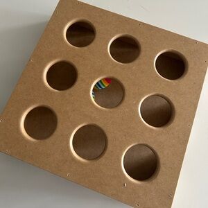 Cat Wooden Puzzle Box with Foam Balls